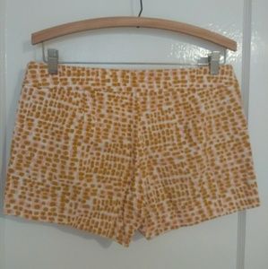 J Crew side-zip shorts size 4